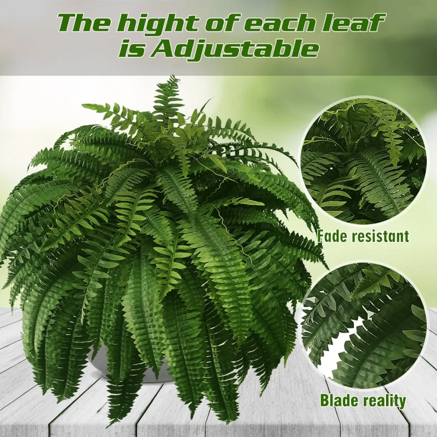 Last Day 75% OFF--UV Resistant Lifelike Artificial Boston Fern🍀