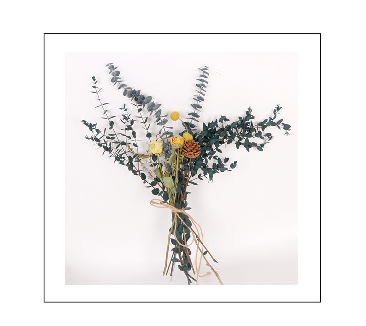 14inch dried bouquet ,dried flowers bouquet,handmade flower arrangement,home decor - Dancefeather
