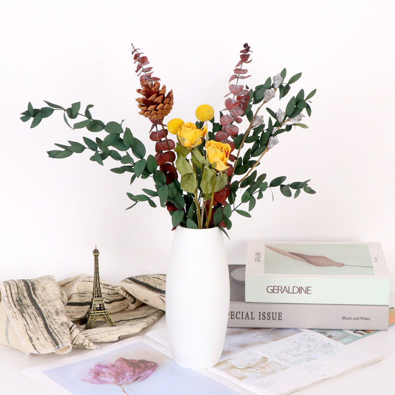 14inch dried bouquet ,dried flowers bouquet,handmade flower arrangement,home decor - Dancefeather