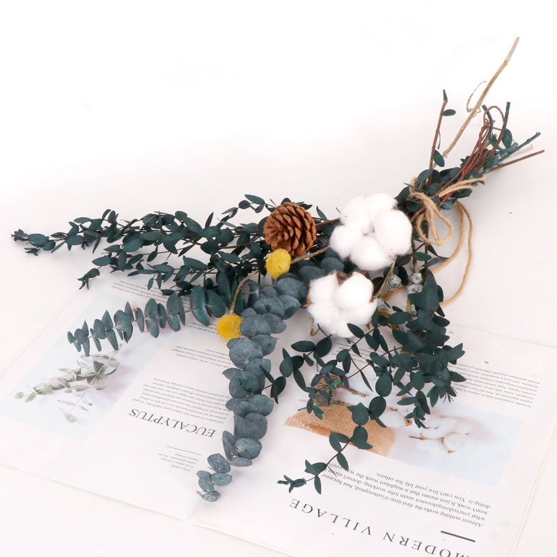 14inch dried bouquet ,dried flowers bouquet,handmade flower arrangement,home decor - Dancefeather