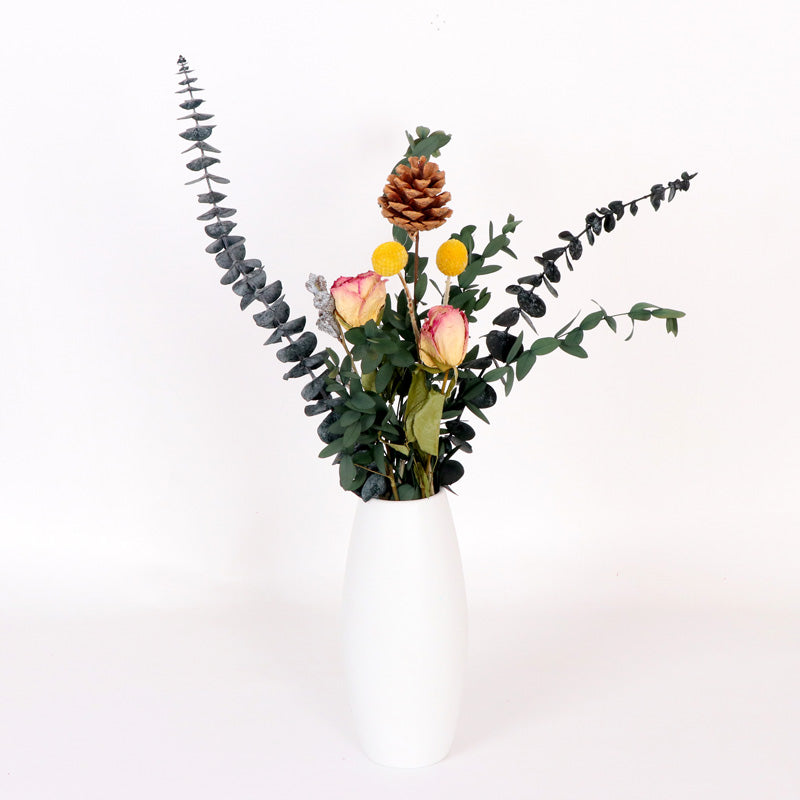 14inch dried bouquet ,dried flowers bouquet,handmade flower arrangement,home decor - Dancefeather